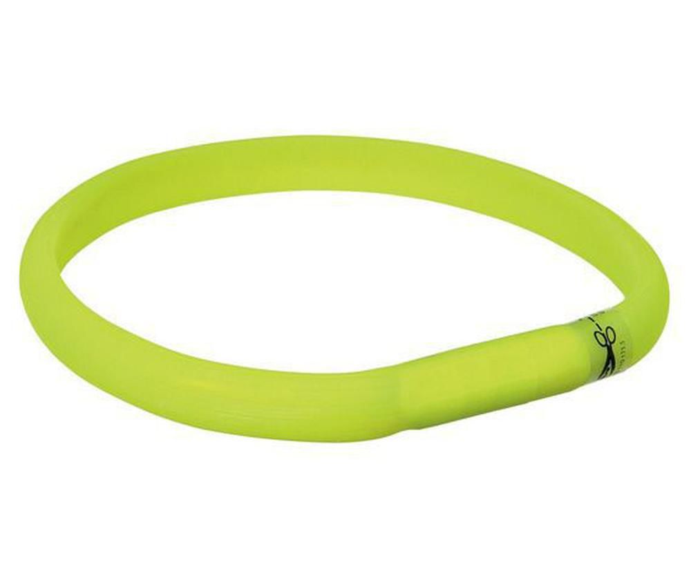 Usb Luminous Collar Flat 50cm / 17mm Green Trixie Reflective Illuminating Collars Halters Dogs – Brunbo