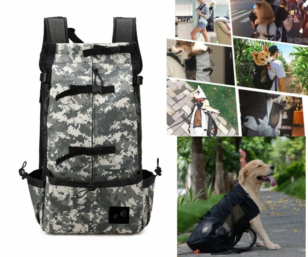 dog backpack hiking carrier